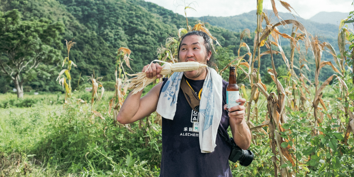禾餘麥酒玉米採收旅行